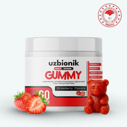Uzbionik™ Gelişim Destekleyici Multivitamin Gummy