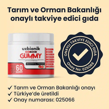 Uzbionik™  Multivitamin Gummy -