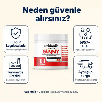 Uzbionik™  Multivitamin Gummy -